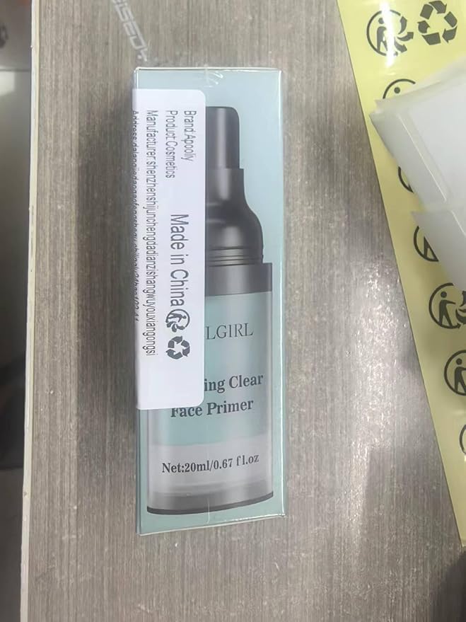 Hydrating Face Primer,Makeup Primer,Pore Minimizing Primer,Smooth Skin & Long-Lasting,Makeup Base,Blur and Redness Control