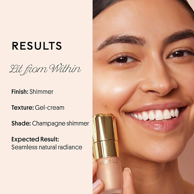 Winky Lux Cheeky Rose Noble Liquid Blush and Moonlight Liquid Highlighter