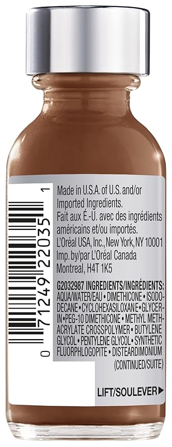 L’Oréal Paris Makeup True Match Super-Blendable Liquid Foundation, Deep Cool C9, 1 Fl Oz, 1 Count