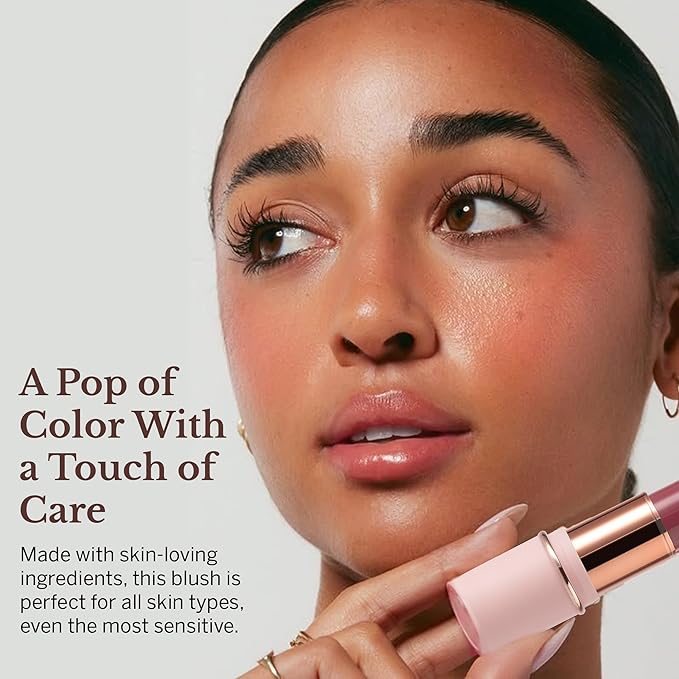 Blush Stick for Cheeks & Lips Multistick Cream Blush- Easy to Apply & Blend- Infused with Nourishing Ingredients for your Skin Compact Travel Size Makeup- & Beauty Products for Women