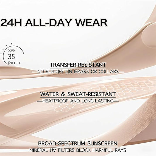 Mineral Setting Powder, SPF 35, Sunscreen Silica-Based Loose Powder, Oil Control & Pore Blurring, Universal Translucent Finishing Makeup (Solar Veil)