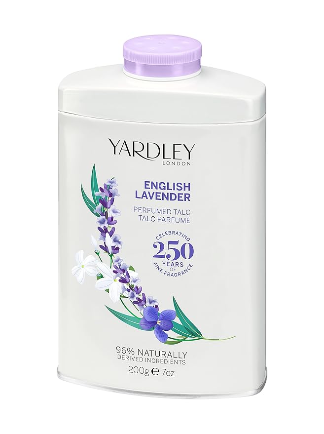 English Lavender by Yardley of London 7 oz perfumed talc