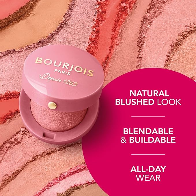 Bourjois Blush # 74 Rose Amber - Women