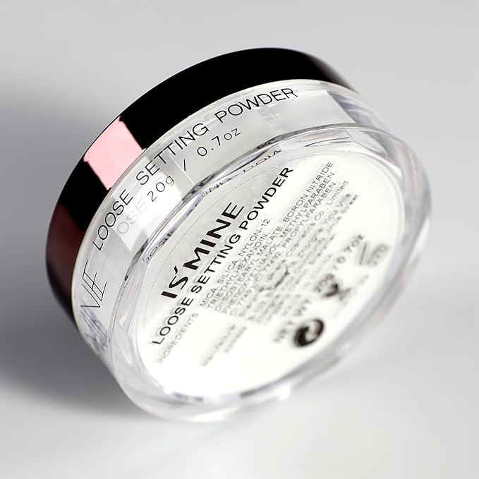 IS'MINE White Liquid Foundation Makeup with Loose Setting Powder