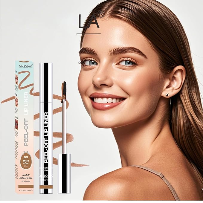 3 Colors Peel off Lip Stain Tattoo, Peel off Lip Liner Tattoo Matte Finish Lip Stain, Colors Change Lip Gloss Long Lasting Waterproof Plump Lip Makeup Gift for Women