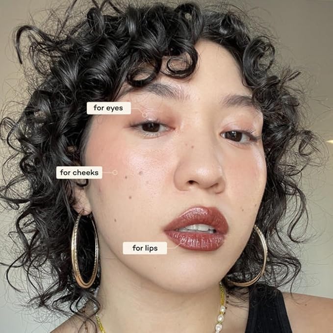 Axiology Multi Stick Color Cream For Eyes, Lips, Cheeks Flirtatious & Creamy Glide Hydrating Blush Face Sticks Contour & Highlight All Day Wear Vegan Makeup with Oils, Butter, Antioxidants (True)