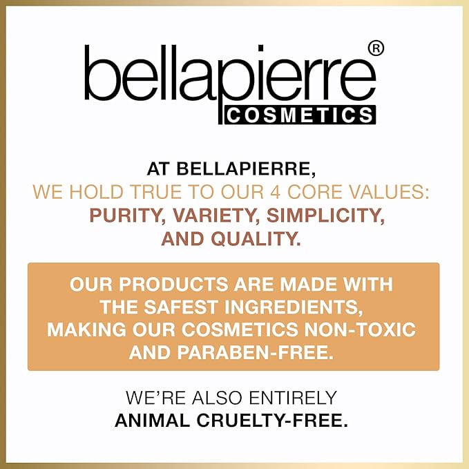 bellapierre Ultra Glow Makeup Palette | 4 Illuminating Shades to Suit Different Skin Tones | Non-Toxic and Paraben Free | Vegan and Cruelty Free | Cruelty Free
