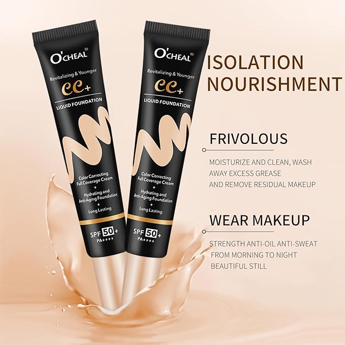 O'CHEAL Nature BB Cream with SPF 50+ and Nature CC Cream with SPF 50+