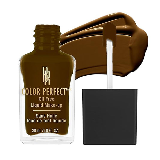 Black Radiance Color Perfect Liquid Full Coverage Foundation Makeup, Chocolate Dipped, 1 Ounce