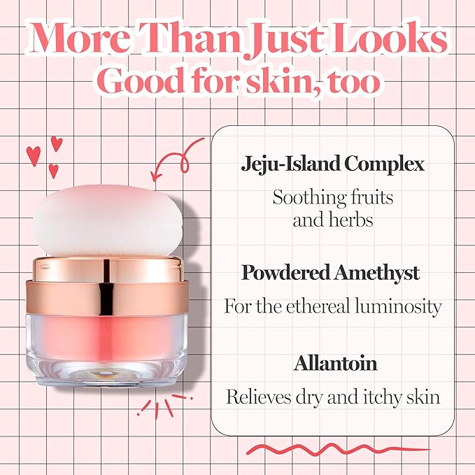 Hope Girl 3D Powder Blusher 0.17oz (Coral Stone)