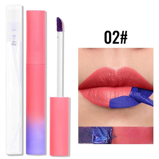 Erinde Peel Off Lip Tint Masque - Matte Finish Highly Pigmented Lip Stain, Waterproof & Transfer Proof, 02 Rose