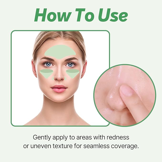TOUCH IN SOL No Poreblem Redness Correcting Base Primer- Pore Minimizing Green Toned Makeup Base - Tone Neutralizing before Foundation - Minimize Rosacea, Redness 1.01 fl.oz.