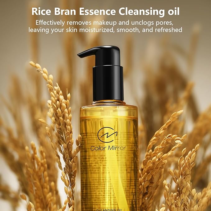 Rice Bran Deep Cleansing Oil, 6.76 fl oz 200ml, Gentle Pore Control, Heavy Makeup Remover