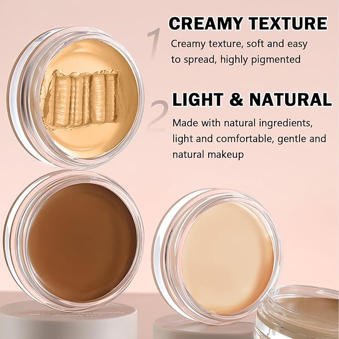 Under Eye Concealer for Dark Circles Color Correcting,Pro Concealer Full Coverage Tattoo Cover up Makeup,Under Eye Brightener,Long-lasting Corrector de Ojeras (02 Honey Kissed)