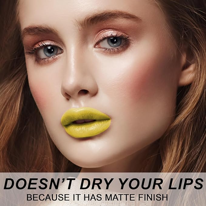 Matte Bullet Long Wear Lipstick - Vegan and Cruelty-Free - Smudge and Waterproof Matte Lipstick with Moisturizing Formula - All Day Comfort - (Golden Hour #17)