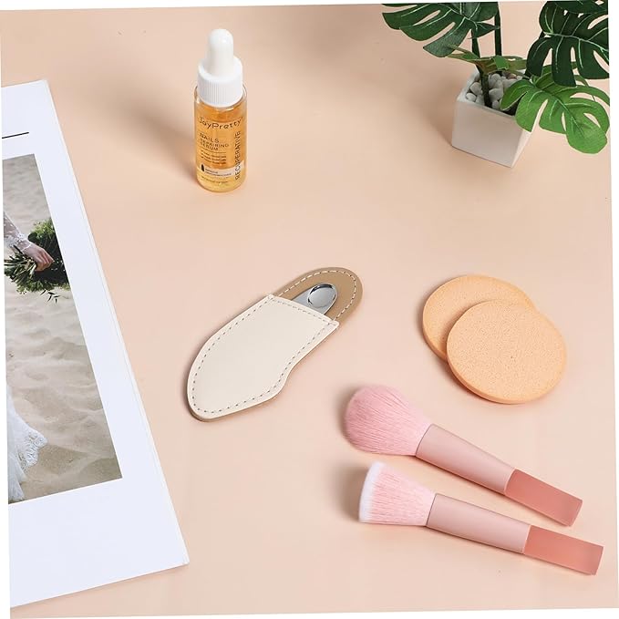FRCOLOR Makeup Spatula Professional Foundation Spatula Stainless Steel Foundation Palette Mixer Facial Cosmetic Tool for Makeup Application and Mixing