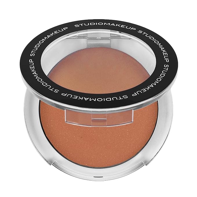 Studiomakeup Face Bronzer Powder - Lightweight, Even Coverage Powder Bronzer for Face Contouring - Lightweight Matte Bronzer Powder for All Skin Types
