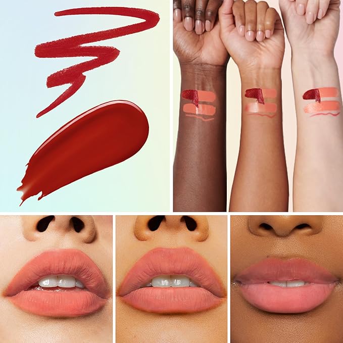 O'CHAIN Peel Off Lip Stain & Lip Liner Masque – Velvet Matte Finish Long Lasting Waterproof and Transfer Proof Lip Tint, with Moisturizing Formula Oil for Soft, Hydrated Lips (04 HONEYMOON)
