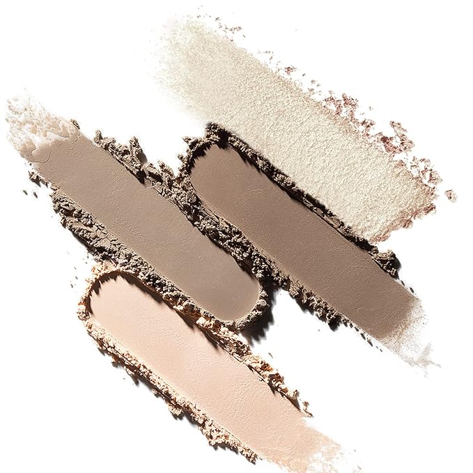 Boobeen Highlighter Contour Makeup Palette Matte Bronzer Palette Contouring Face Illuminate Makeup Palette Powder Shimmer Glow Highlighting Makeup Waterproof Long Lasting