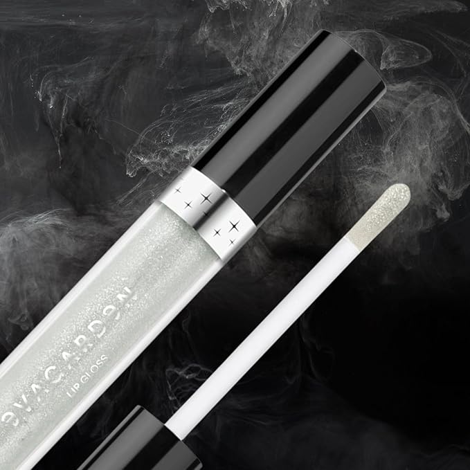 Diamond Lip Gloss - Concentration of Pearls Gives Dazzling Shine - Light and Moisturizing Film with Excellent Hold - Spreads Evenly with No Stickiness - 855 Clubber - 0.09 oz
