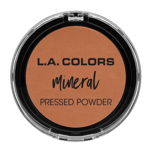 L.A. COLORS Mineral Pressed Powder, Nutmeg CMP381