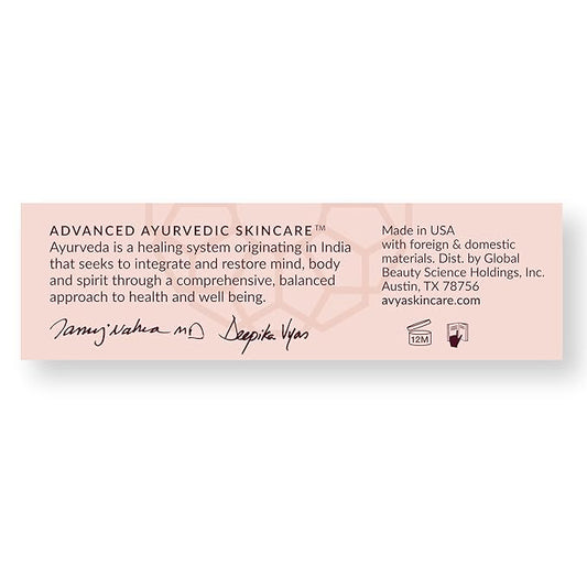 AVYA SPF 40 Sheer Tinted Moisturizer with Hyaluronic Acid & Green Chai – Advanced Ayurvedic Skincare Treatment for Balanced and Brighter Skin/Medium Skintones Shade #2 (0.34oz/10ml)