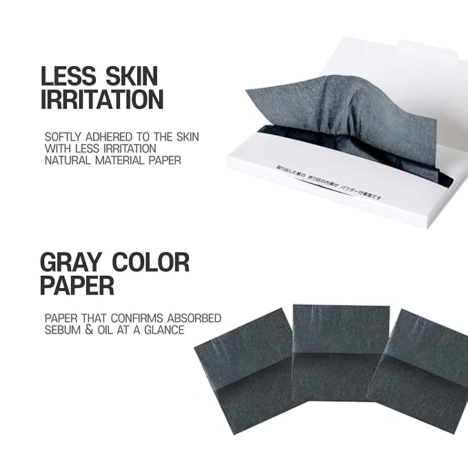 Paper Powdered Oil Clear 70sheets x3 pack