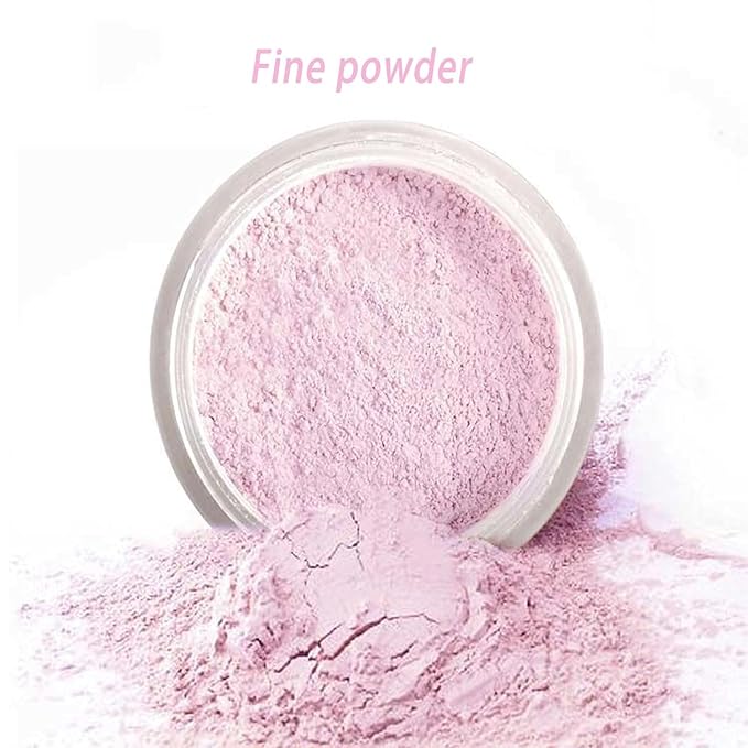 Allaura Beauty Blurring Powder, Blurring Setting Powder By Allaura, Allaura Beauty Pink Setting Powder, Pink Blurring Powder For All Skin Tones (03#, One Size)