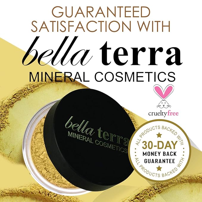 Bellaterra Cosmetics Mineral Powder Foundation, Matte, Maple, 9 Grams