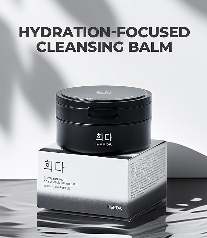 Charcoal Double Cleansing Duo with Deep Pore Cleansing Brush