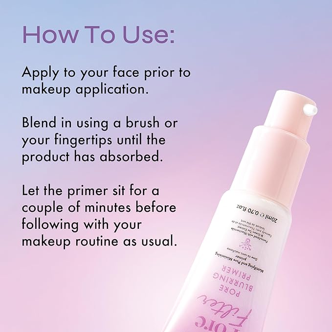 The Beauty Crop PoreFilter Pore Blurring Primer - Soft-Focus, Shine-Free Primer - 20 ml