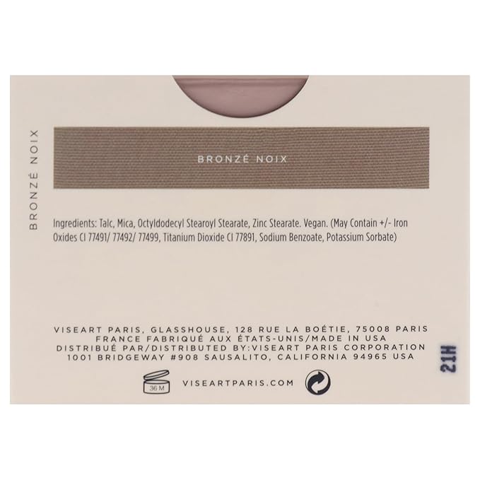 Bonzer - Bronze Noix by Viseart Paris for Women - 0.26 oz Bronzer