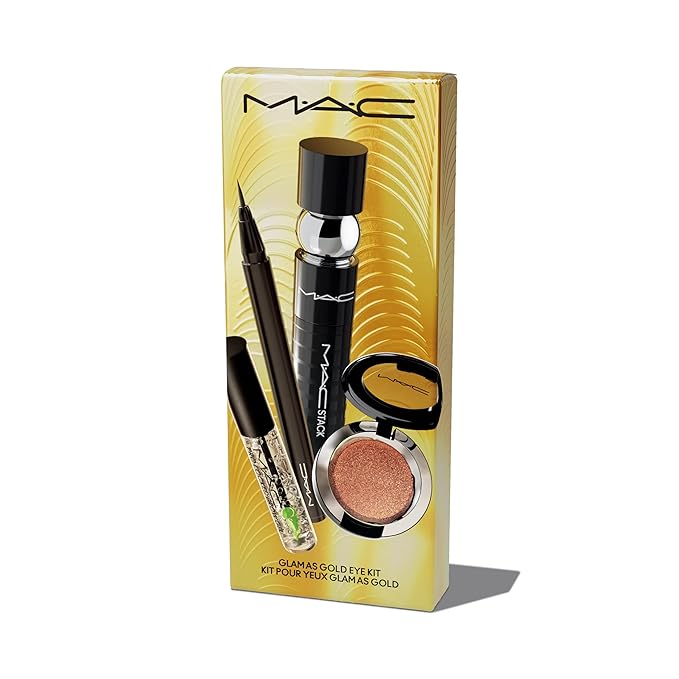 MAC Glam As Gold Eye Kit, 4 Piece Set