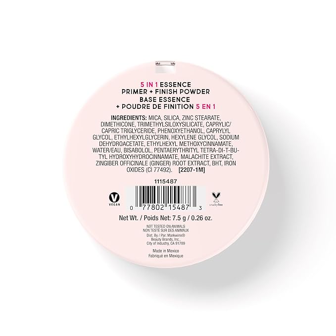 wet n wild 5 In 1 Essence Primer + Finish Powder (Pack of 2)