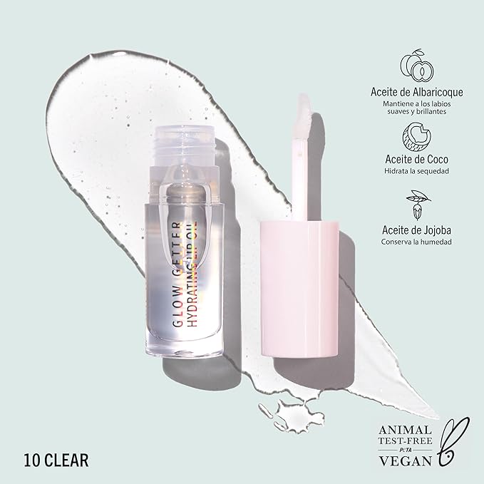 Glow Getter Hydrating Lip Oil (010, Clear)