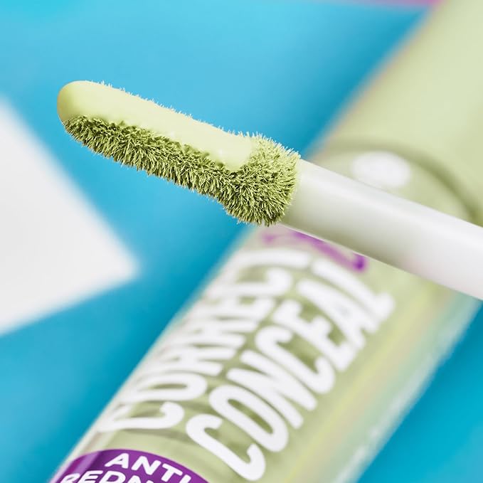 essence | Correct & Conceal Anti-Redness Concealer | Neutralizes Redness with Soothing Aloe Vera | Vegan & Cruelty-Free (100 | Green)