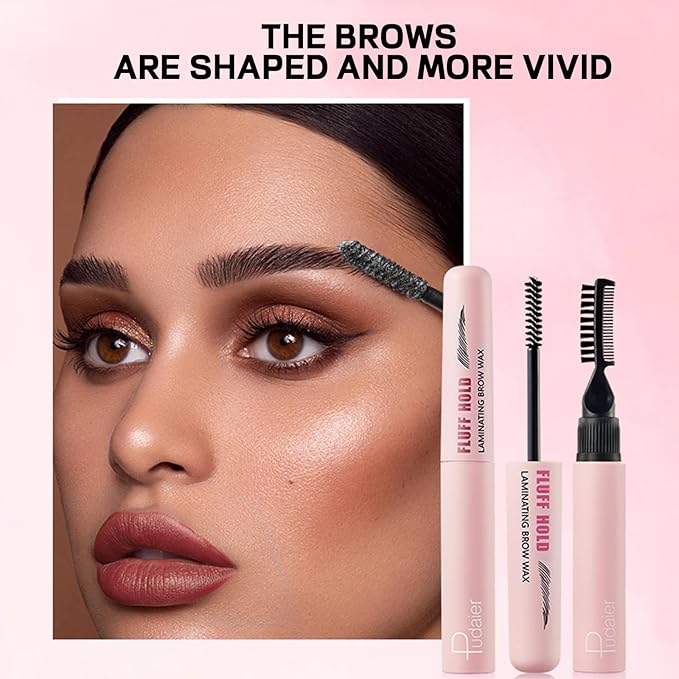 12 Pcs Lip Liner Set and Eyebrow Pencil and Clear Eyebrow Sculpt Gel