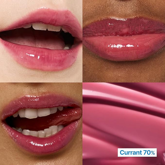 3D Voluming Gloss 70% (Rich) | Currant 70% l High Shine, Non-Sticky Lip Gloss for Makeup | Long-Lasting, Moisturizing Gel Formula | 30%, 70% Pigment Options | 5.3g