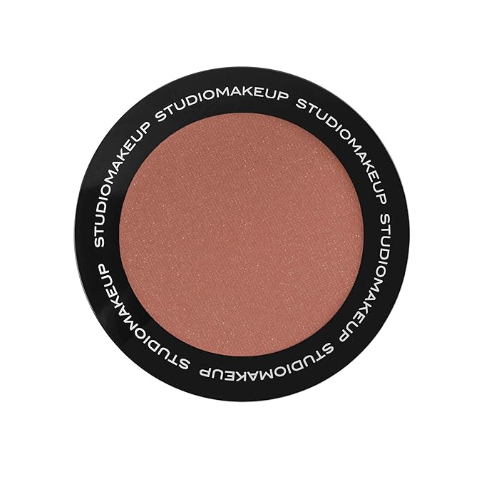 StudioMakeup Blush for Cheeks (Sunrise) - Easily Blendable Powder Blush for Glass Skin Glow - All Day Wear Makeup Blush with Medium Coverage and Natural Finish - Face Blushes for All Skin Types