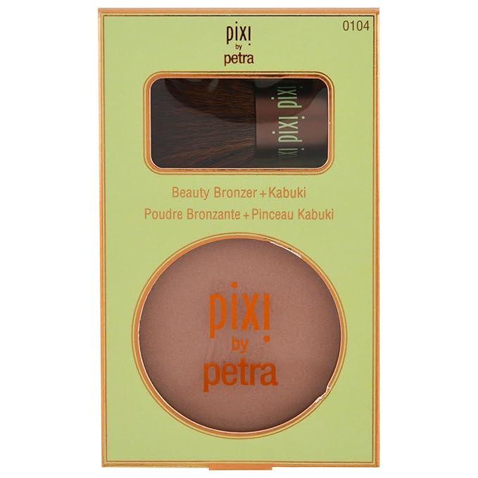 Pixi Beauty Bronzer + Kabuki | Subtly Suntouched | 10.2 g / 0.4 oz
