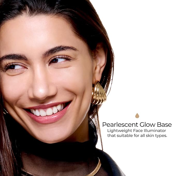 Spotlight Gold Drop (Champagne Gold) | Skincare-Infused Illuminator | Radiance Boosting Formula | Instant Glow | Lightweight, Vegan Certified | All Skin Types | 1.01 fl oz