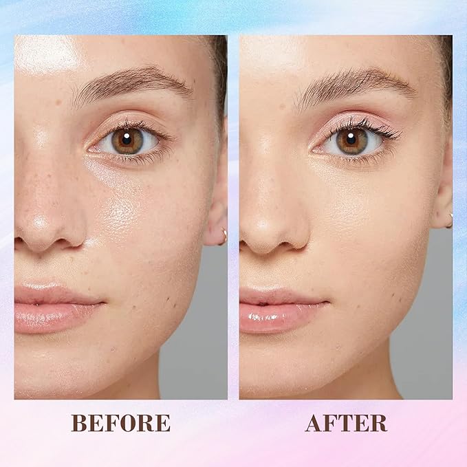 Loose Setting Powder and Sunscreen Face Powder,Waterproofing Lightweight Finishing Powder Set with Brush,Natural Face Makeup Powder for Women,Translucent Setting Powder for All Skin Tones (Light Pink)