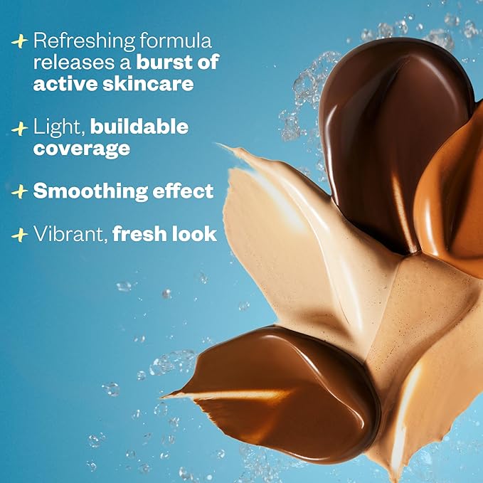 Kosas BB Burst Tinted Face Gel Cream - Supports Healthy Collagen, Smoothes Skin, Hydrates & Moisturizes - Lightweight Buildable Coverage - Medium Deep Neutral 33, (1 Oz/30 ML)