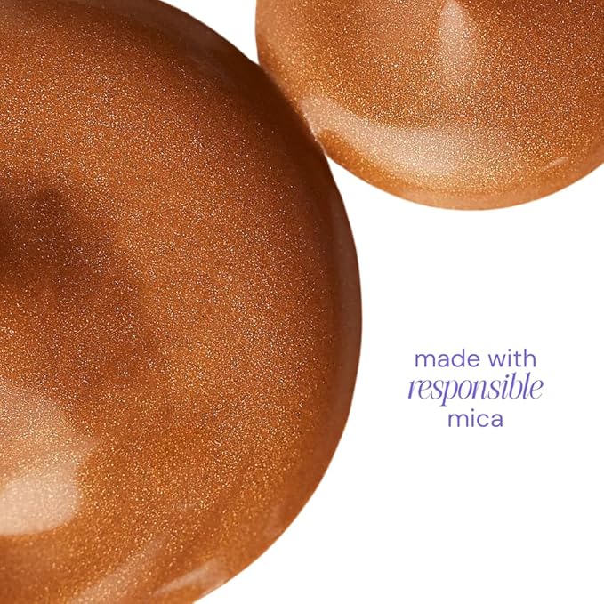 Cosmic Bronzing Drops | Lightweight, Hydrating & Washable Liquid Bronze Drops | Non-Greasy Formula Enriched with Sodium Hyaluronate & Shea Butter | Responsible Mica (30ml/1.01 fl. oz)