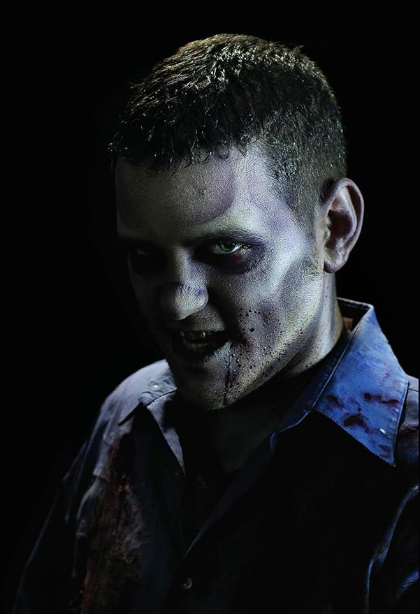 Graftobian Zombie Makeup Wheel for Theatrical and Halloween Makeup - 6 Colors