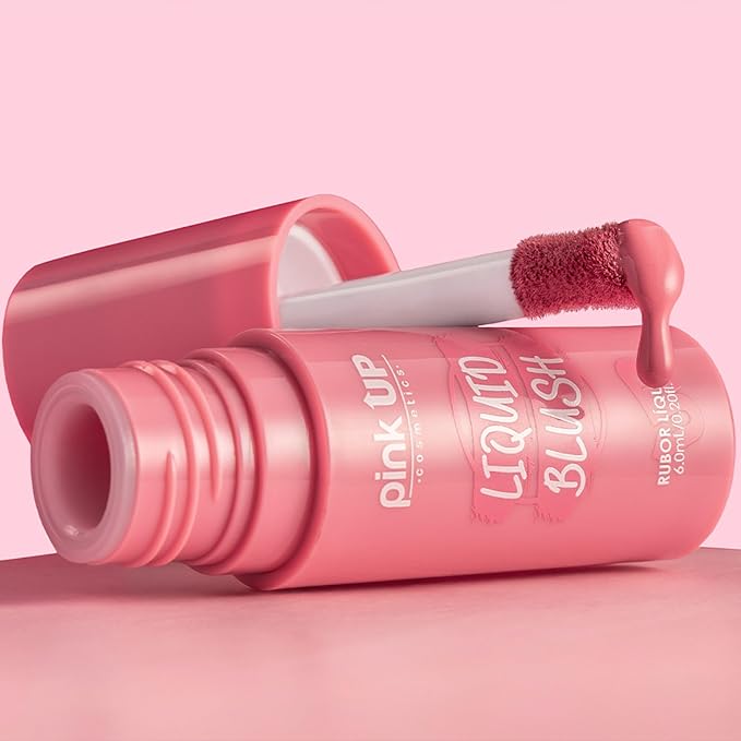 | Liquid Blush | Long-Lasting Liquid Blush | Non-Greasy | Highly Pigmented | Suitable for All Skin Types | Matte Colors | Subtle Shimmer Highlights | Shade: Natural | 6ml | Model PKLB02