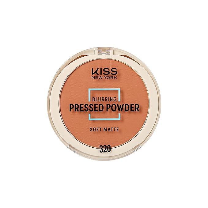 Soft Matte Pressed Powder, Blurring Poreless Face Powder Makeup, Medium Coverage Setting Powder Infused with Salicylic Acid & Niacinamide, Clean Beauty (Classic Tan, 0.28 Ounce)