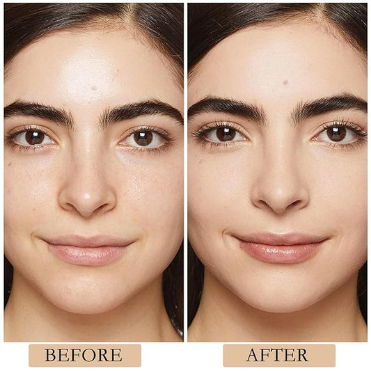 Waterproof Setting Powder, Poreless Pressed Face Powder,Lightweight,Long-Lasting,Oil Control Makeup Powder,Translucent