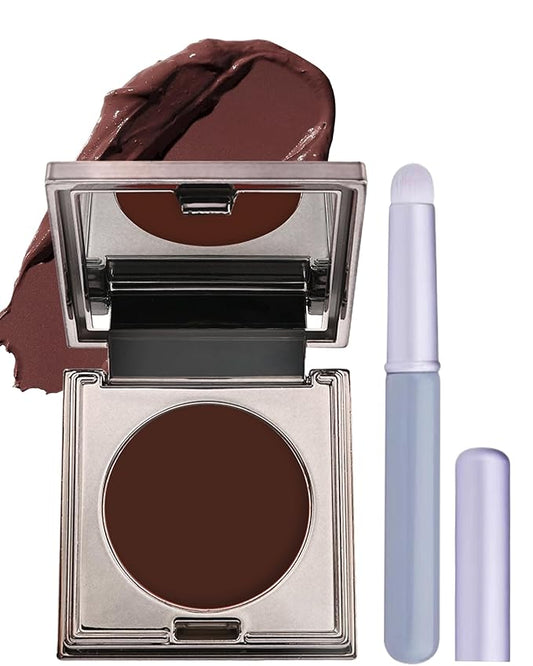 Long Lasting 2-in-1 Creme Cheek Blush + Lip Stain Lipstick, High Pigmented Tinted Lip Balm Blusher with Brush,Hydrating Cream Texture for Cheek,Eye & Lip Tint,Women's Day Makeup Gift for Women-03