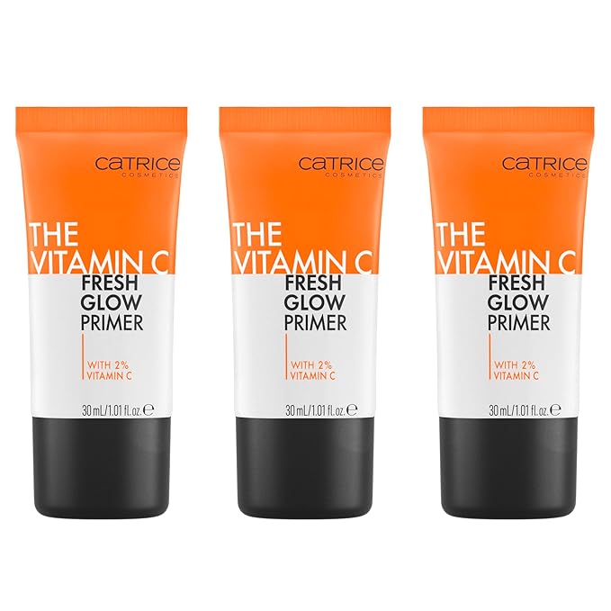 Catrice | The Vitamin C Fresh Glow Primer | Hydrating Base for Radiant, Revitalized Skin | Vegan & Cruelty Free | Without Parabens & Microplastic Particles.